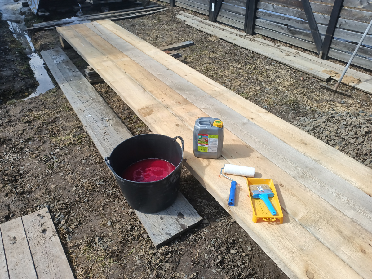 Развел концентрат в большой емкости