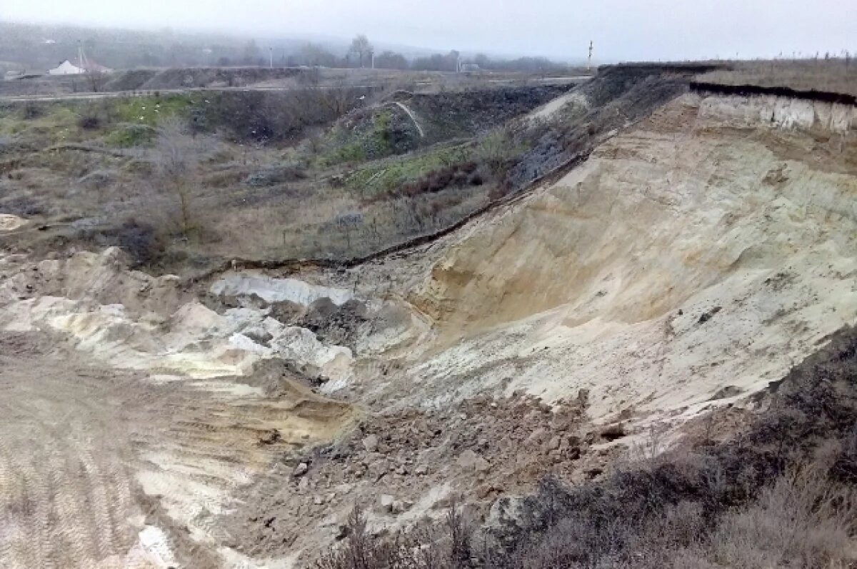    «Песчаные воры» разрыли огромный карьер в Воронежской области