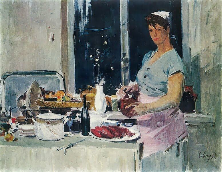 Художник Евсей Евсеевич Моисеенко