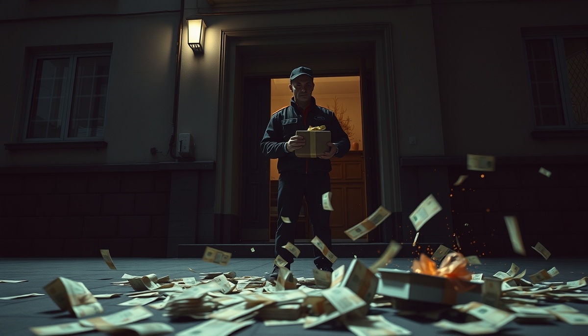 🎁 «Курьер у подъезда! Подтвердите получение подарка» — и пропали 2,3 млн ₽
