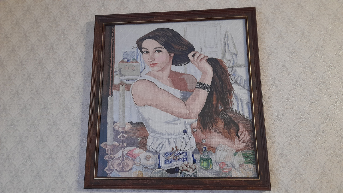 Зинаида Серебрякова "За туалетом. Автопортрет"