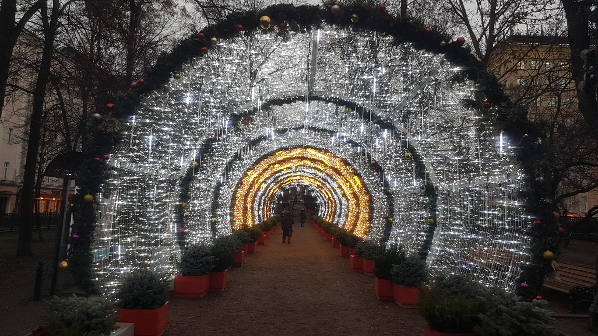 Москва, Гоголевский бульвар. 11.12.25г. Фото автора канала 