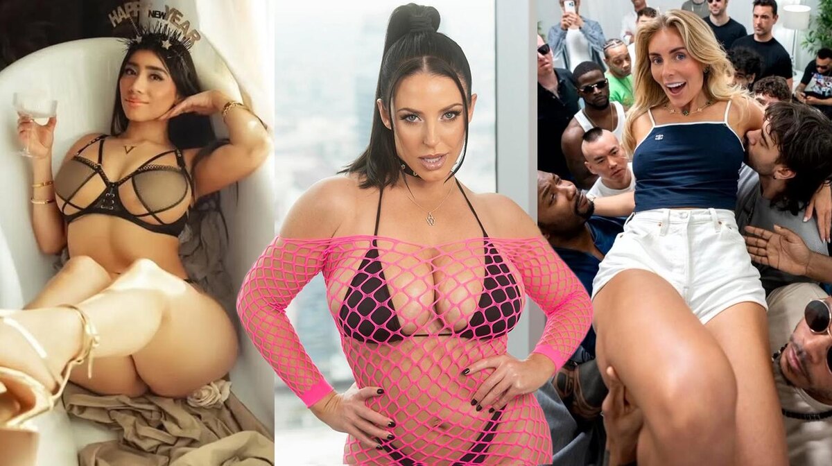 Violet Myers, Angela White, Bonnie Blue, фото:соцсети / коллаж MAXIM