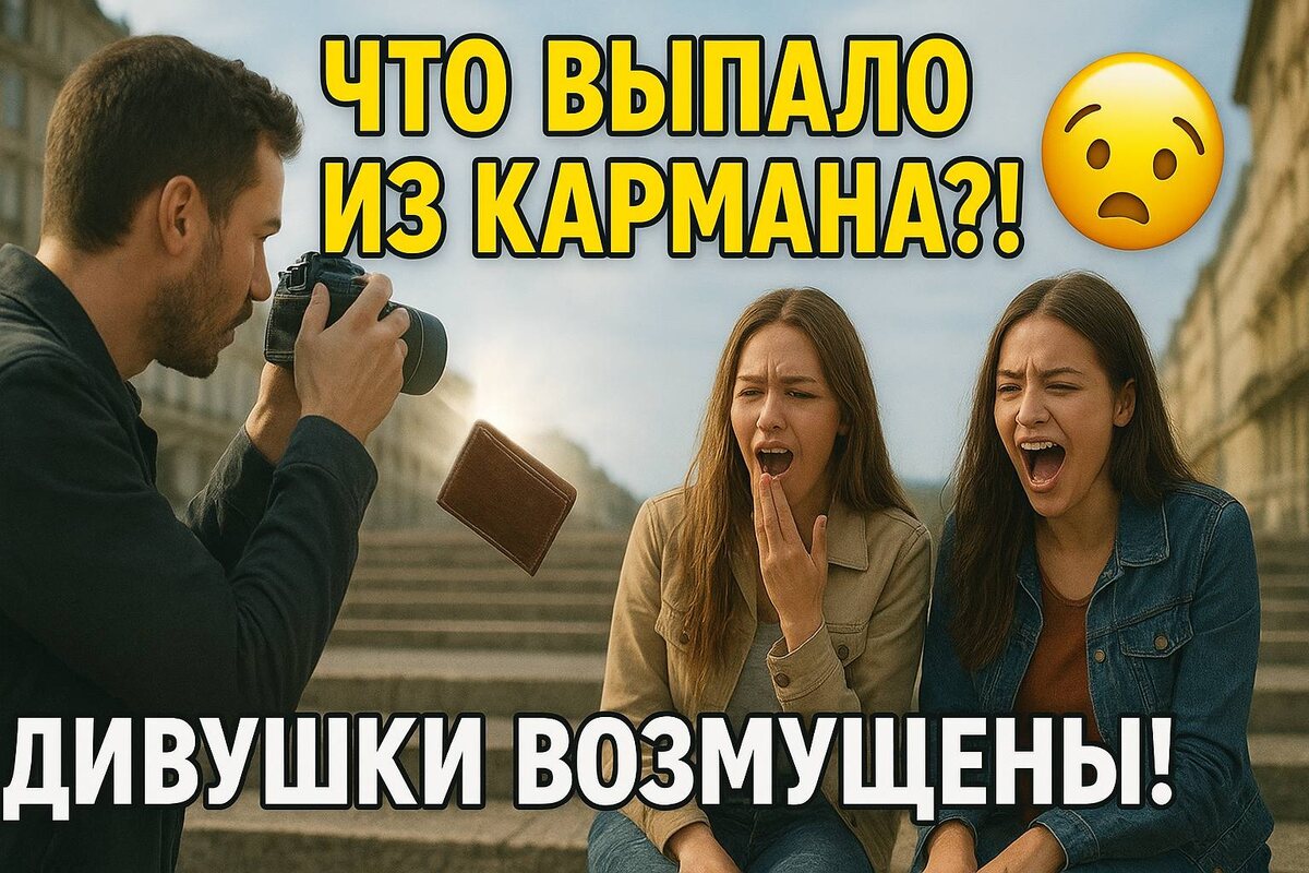 Обычное фото на лестнице превратилось в ЦИРК 😂🔥 | Девушки в истерике