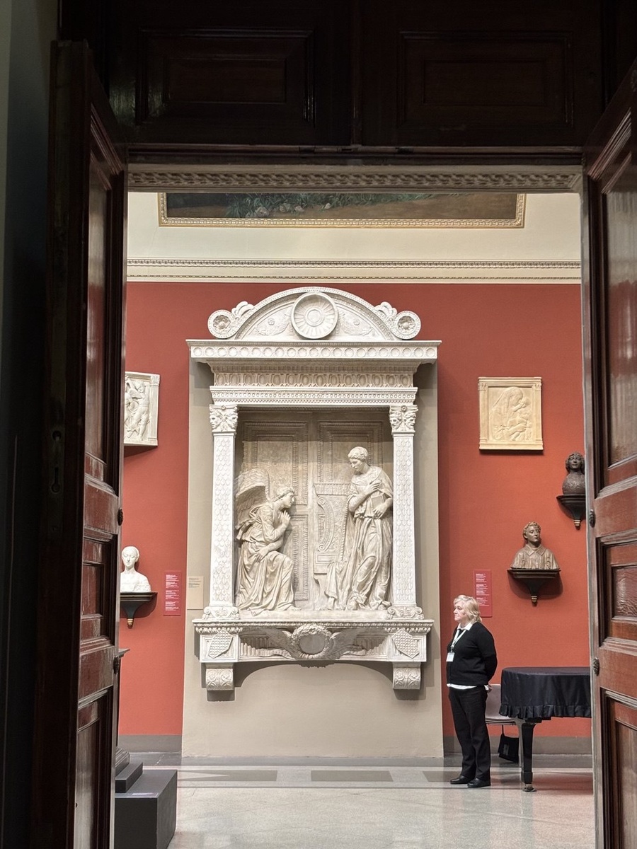 «Благовещение» Донателло. Копия в ГМИИ им. А.С. Пушкина