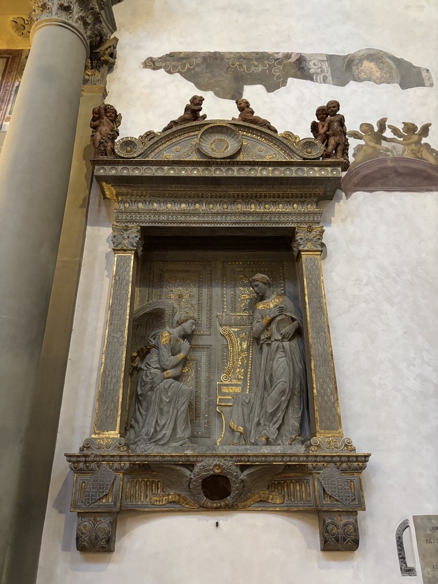 «Благовещение» Донателло в Санта-Кроче