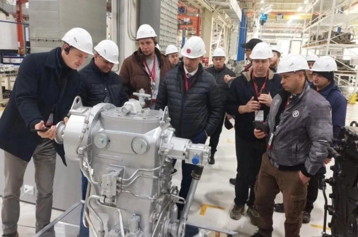    Внутри Ростсельмаш.