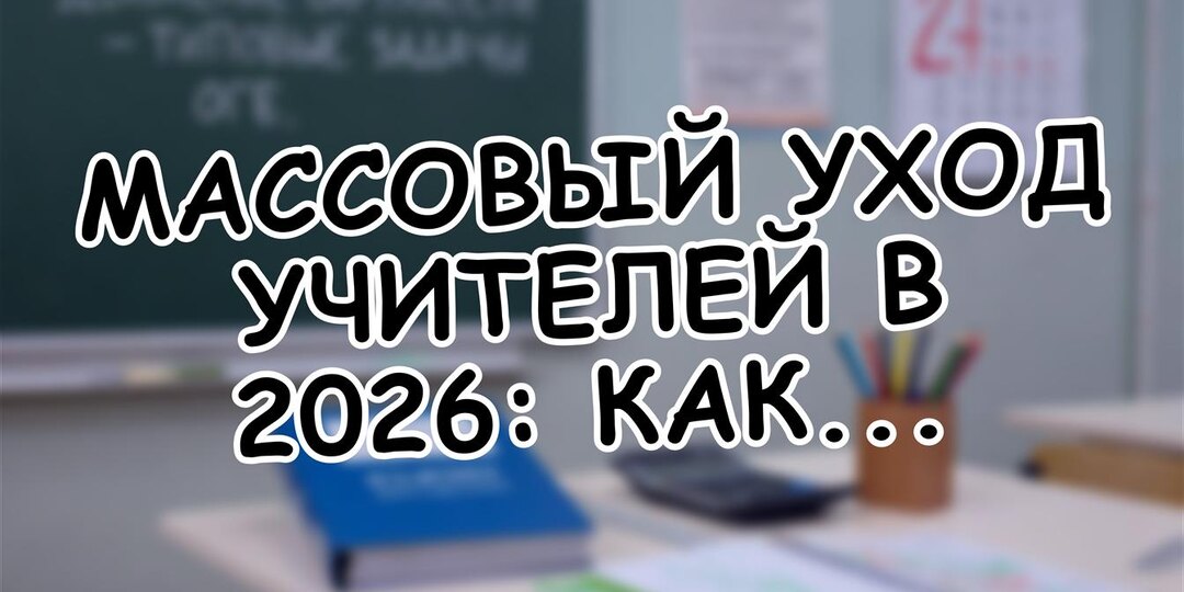 Массовый уход учителей в 2026: как защитить учёбу ребёнка? Советы от мамы-эксперта