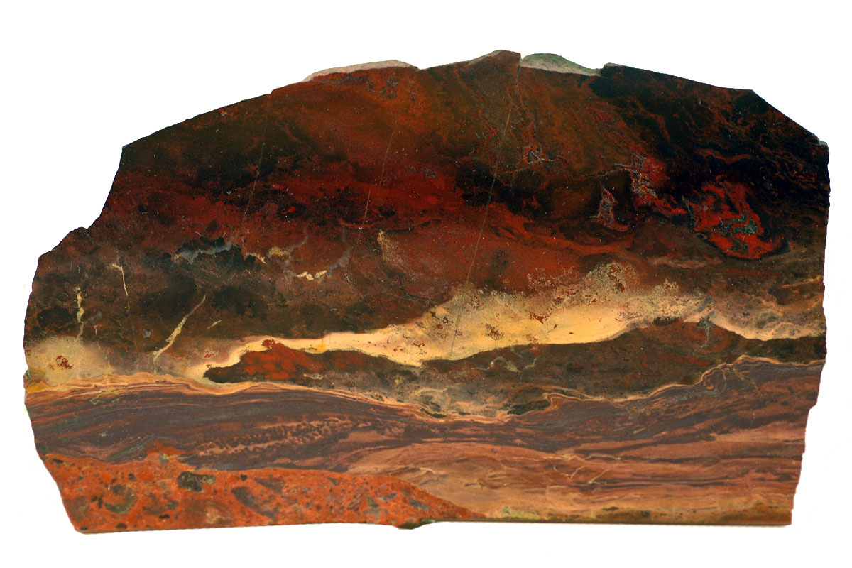 Пейзажная яшма с Сибайского месторождения на Южном Урале. Фотография с сайта "Культура.РФ" (https://www.culture.ru/events/2997649/ekskursiya-serdce-yashmy)