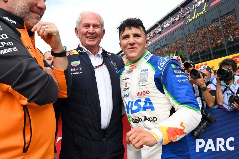 Исак Хаджар, Racing Bulls, Хельмут Марко, Red Bull Racing