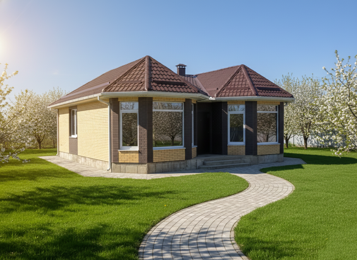 Дом построен ООО "СК "Домовой" (г. Краснодар)