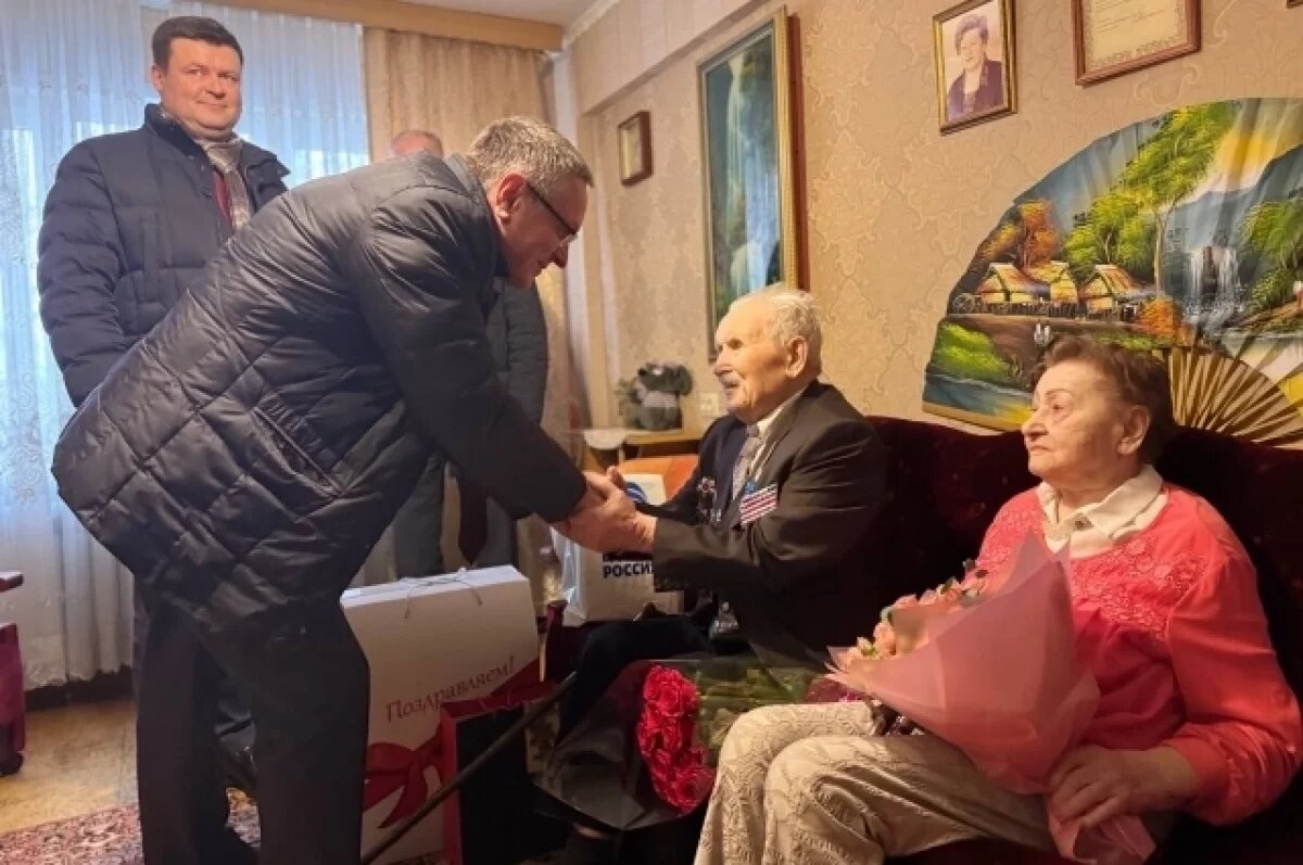    Калужский ветеран Великой Отечественной отметил 100-летний юбилей