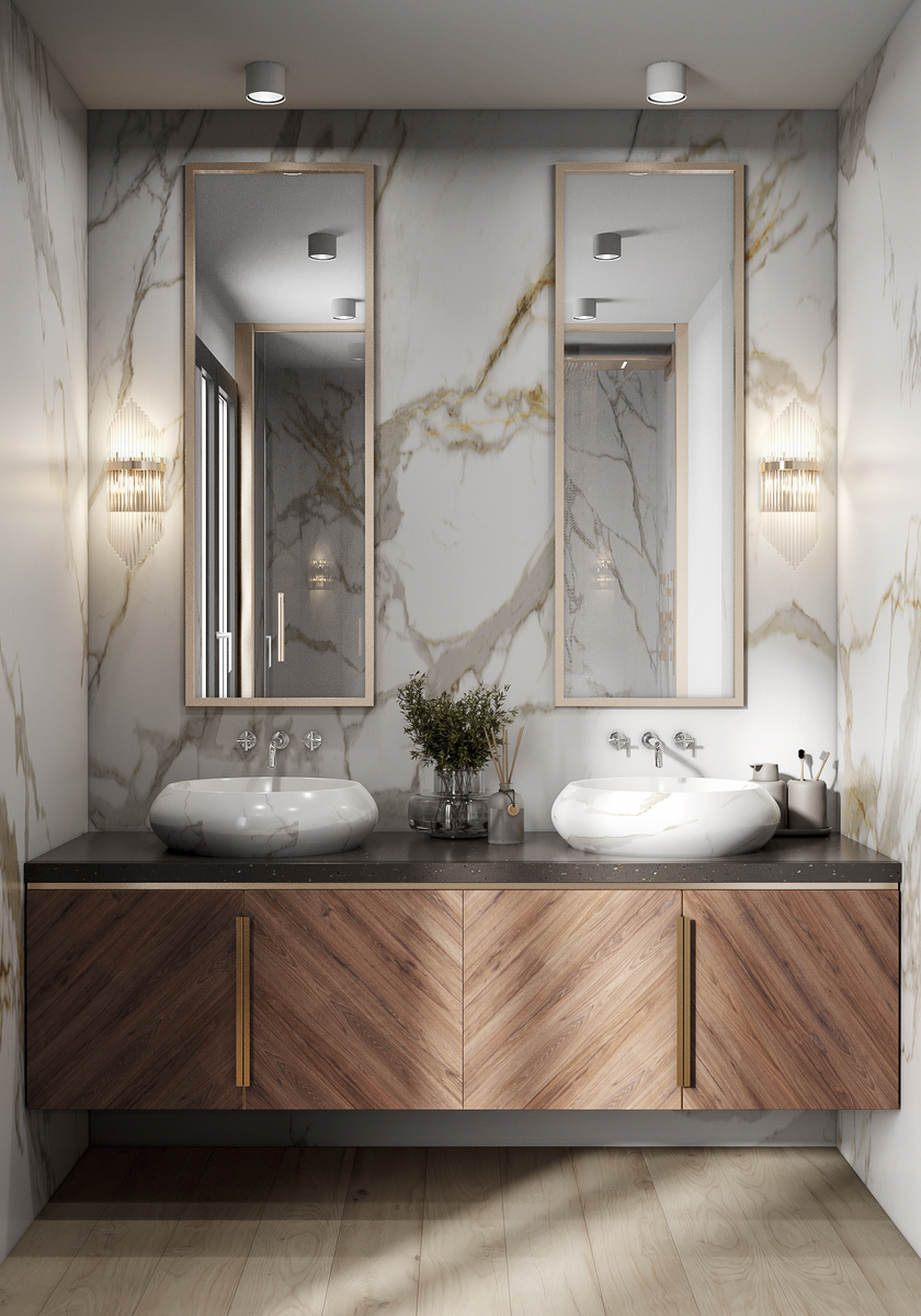 Стильная тумба под раковину из коллекции «Прайм»