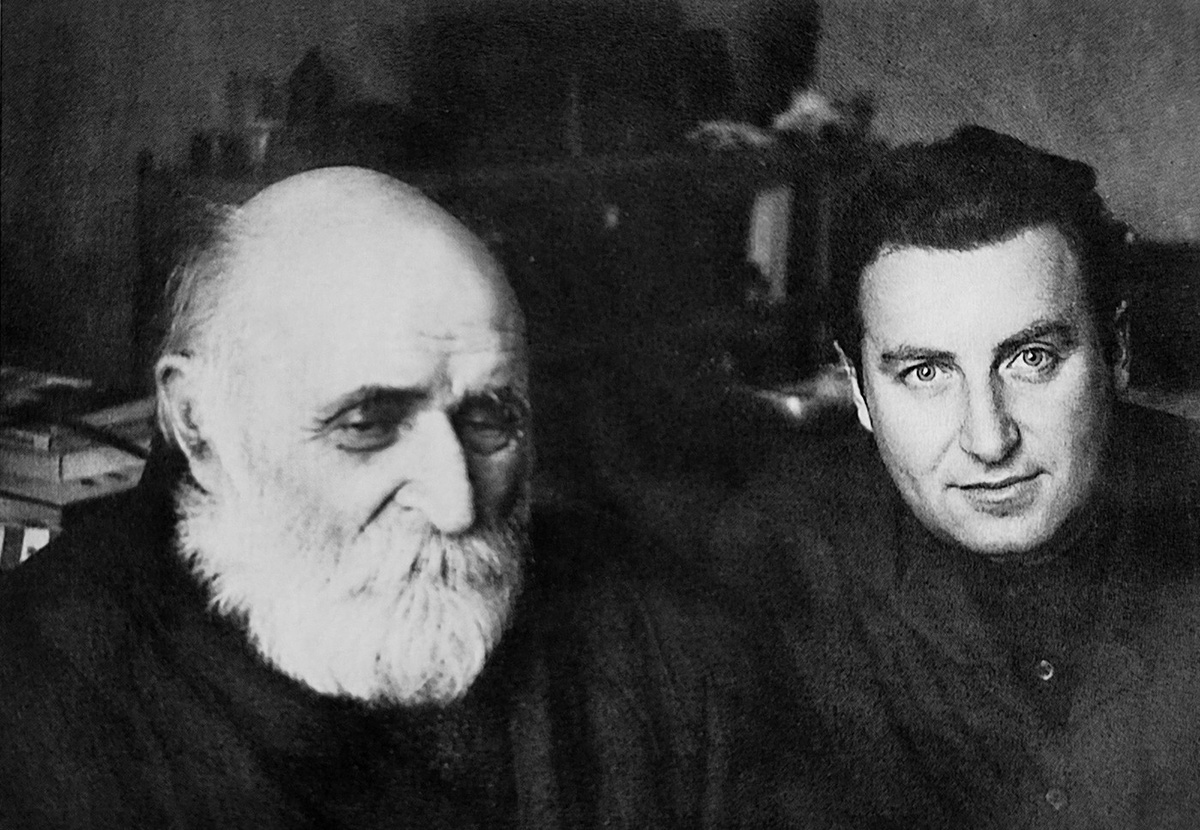 И.С. Соколов-Микитов И В.Б. Чернышев