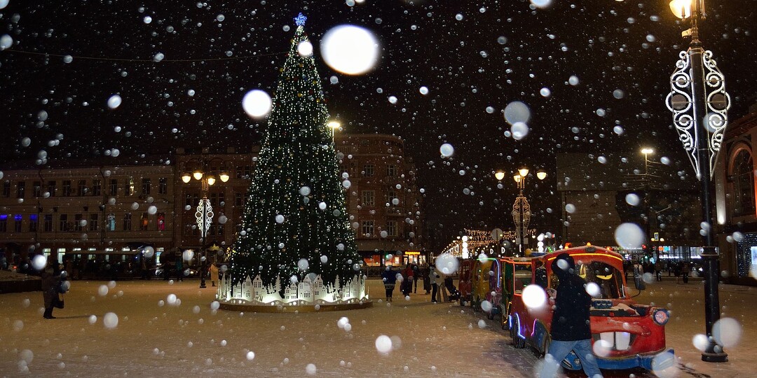 Снег - как подарок на день рождения