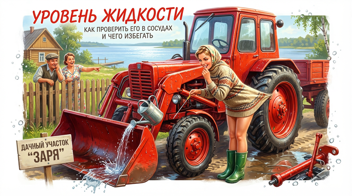    Как правильно проверить уровень жидкости в сосудах admin