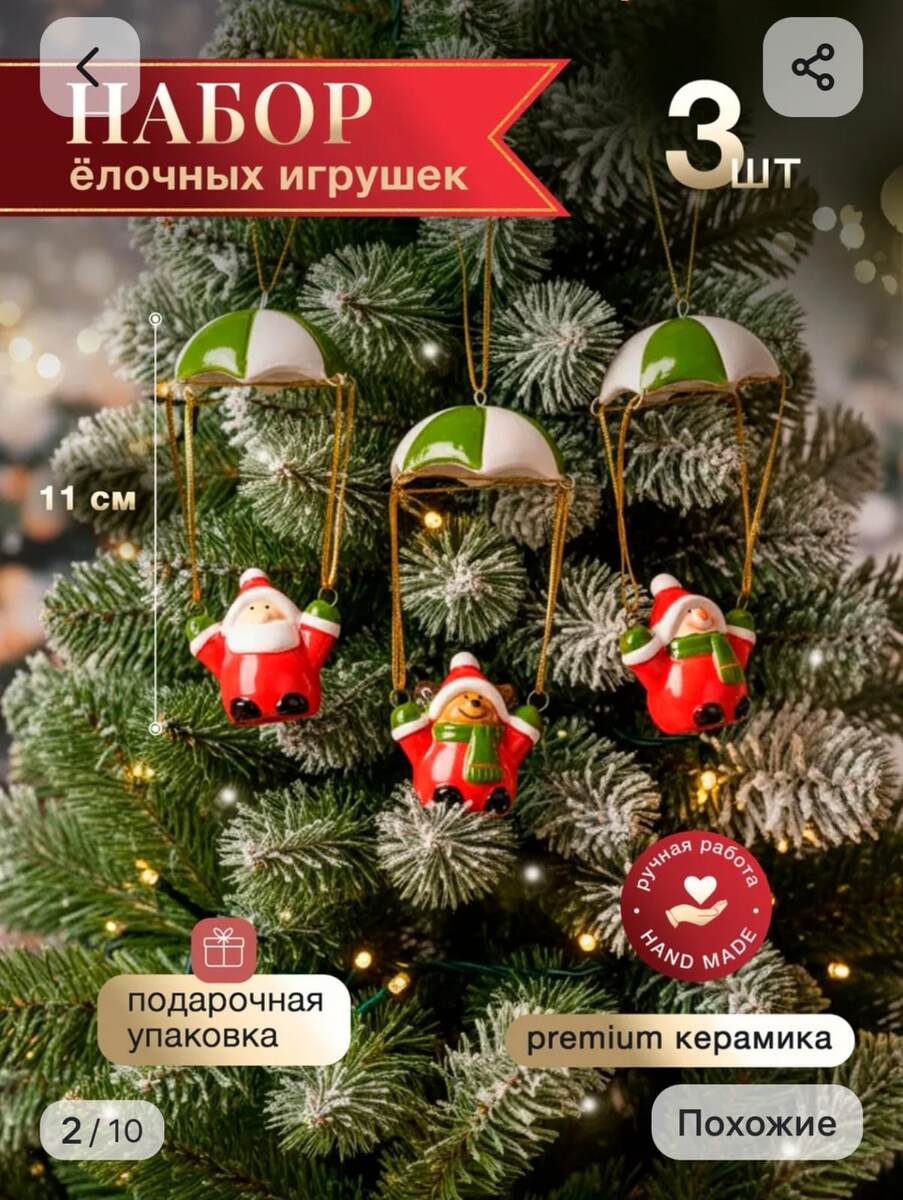 Елочные игрушки. Обзор. Мли покупки