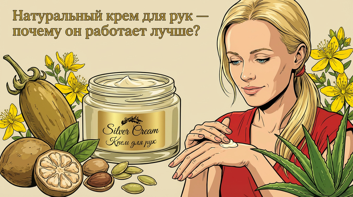 натуральный крем для рук vs промышленный крем для рук