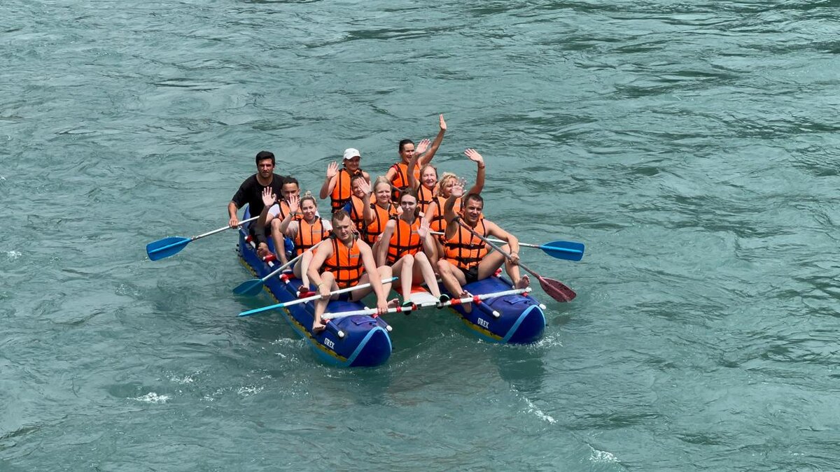 Рафтинг на Бзыби