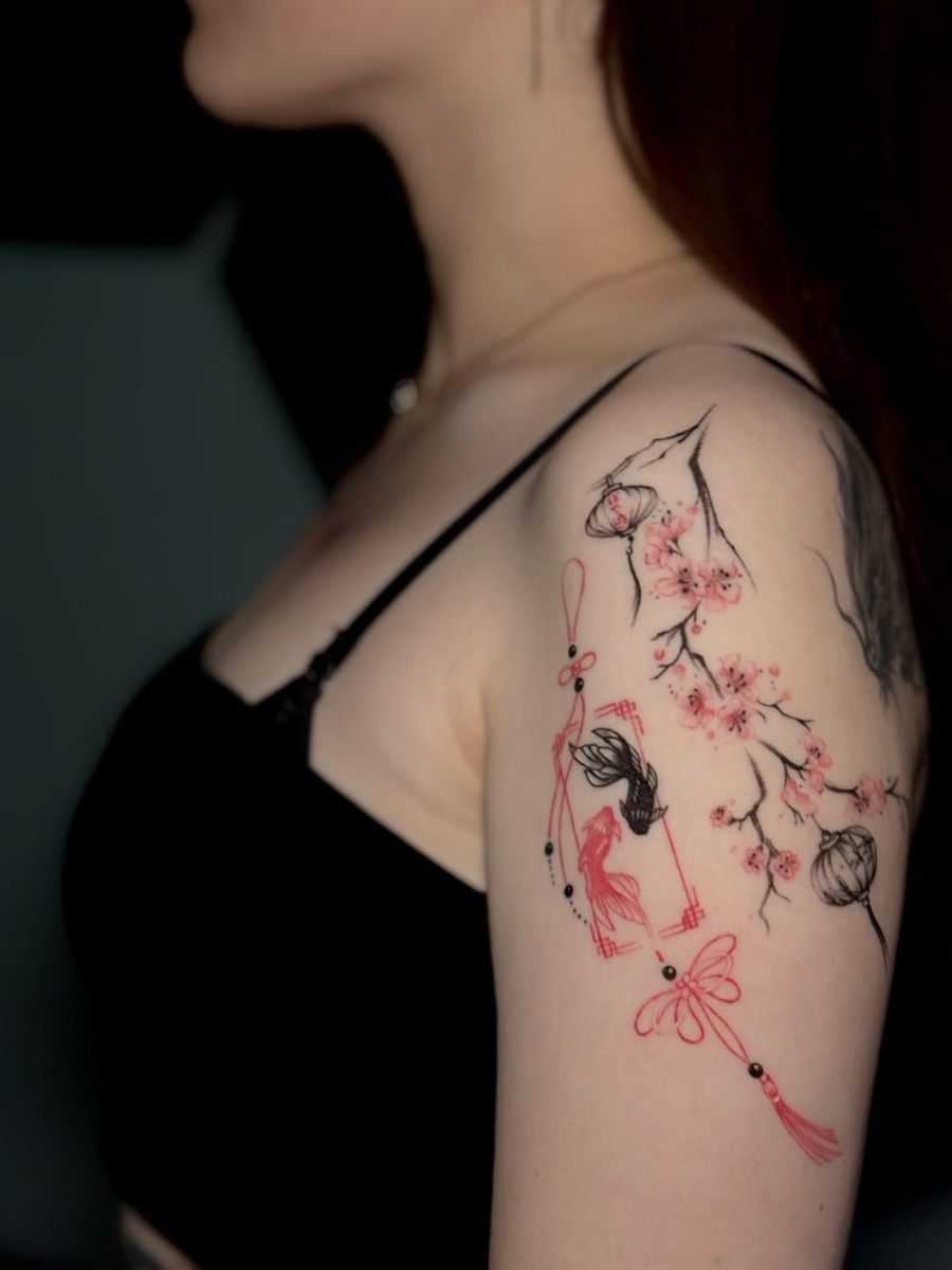 Тату женское в Москве 