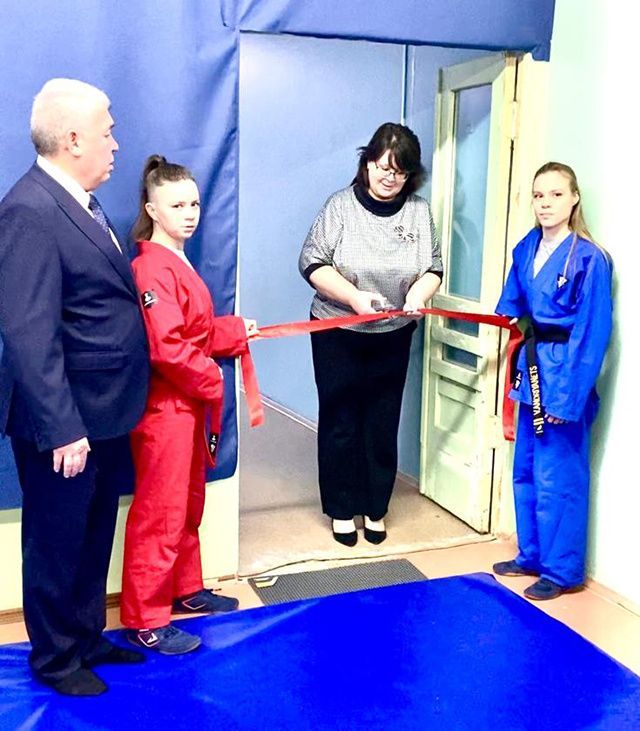 Филиал РСБИ открыл в Твери новый спортивный зал. В Литвинках