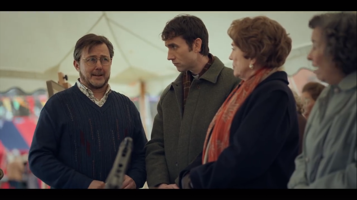 Кадр из сериала "Убийство перед вечерней".