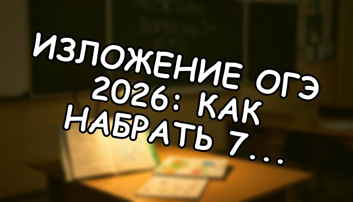 Изложение ОГЭ 2026: Как набрать 7 баллов с первого раза? 📝 (Источник: Яндекс Картинки)