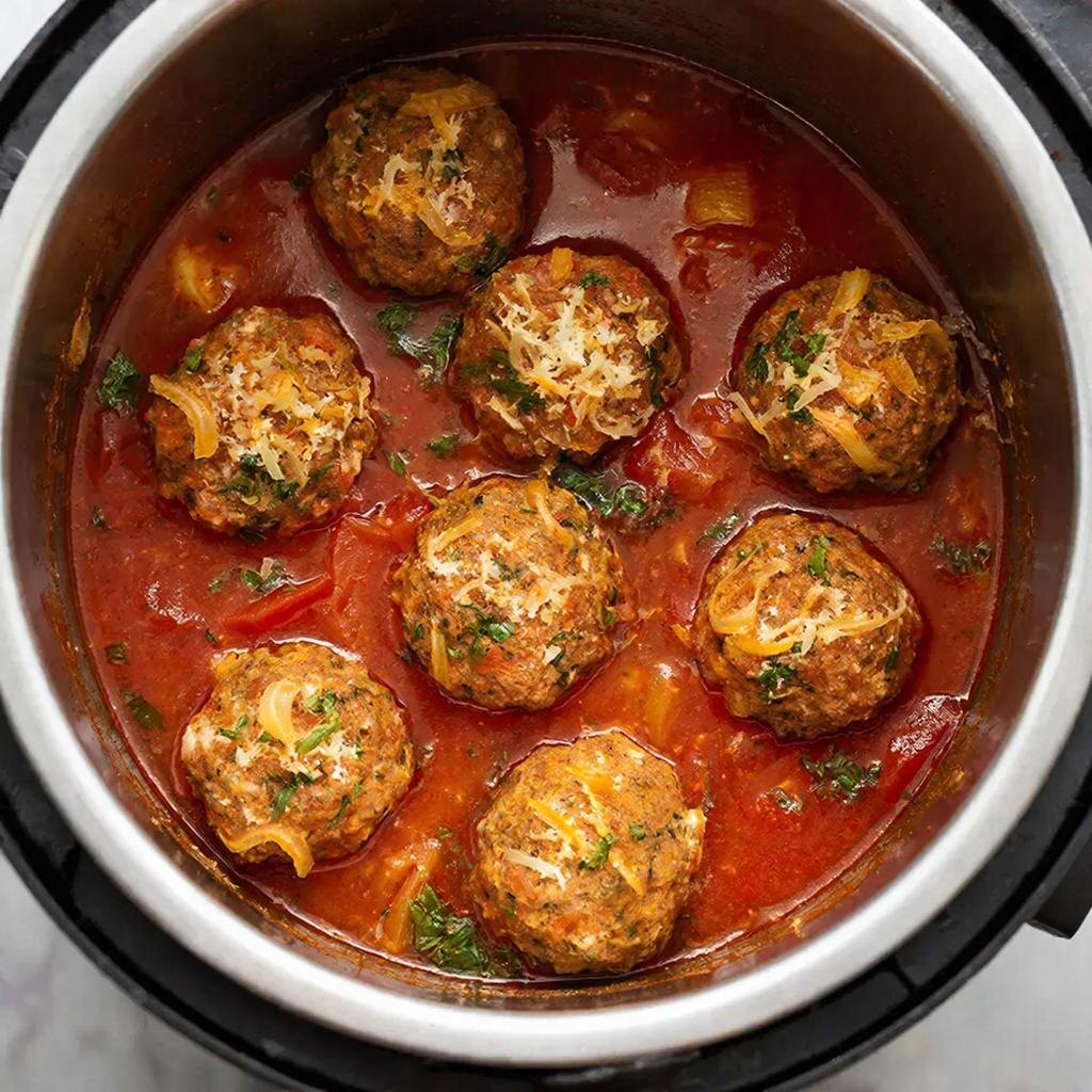 Фрикадельки в томатном соусе в мультиварке