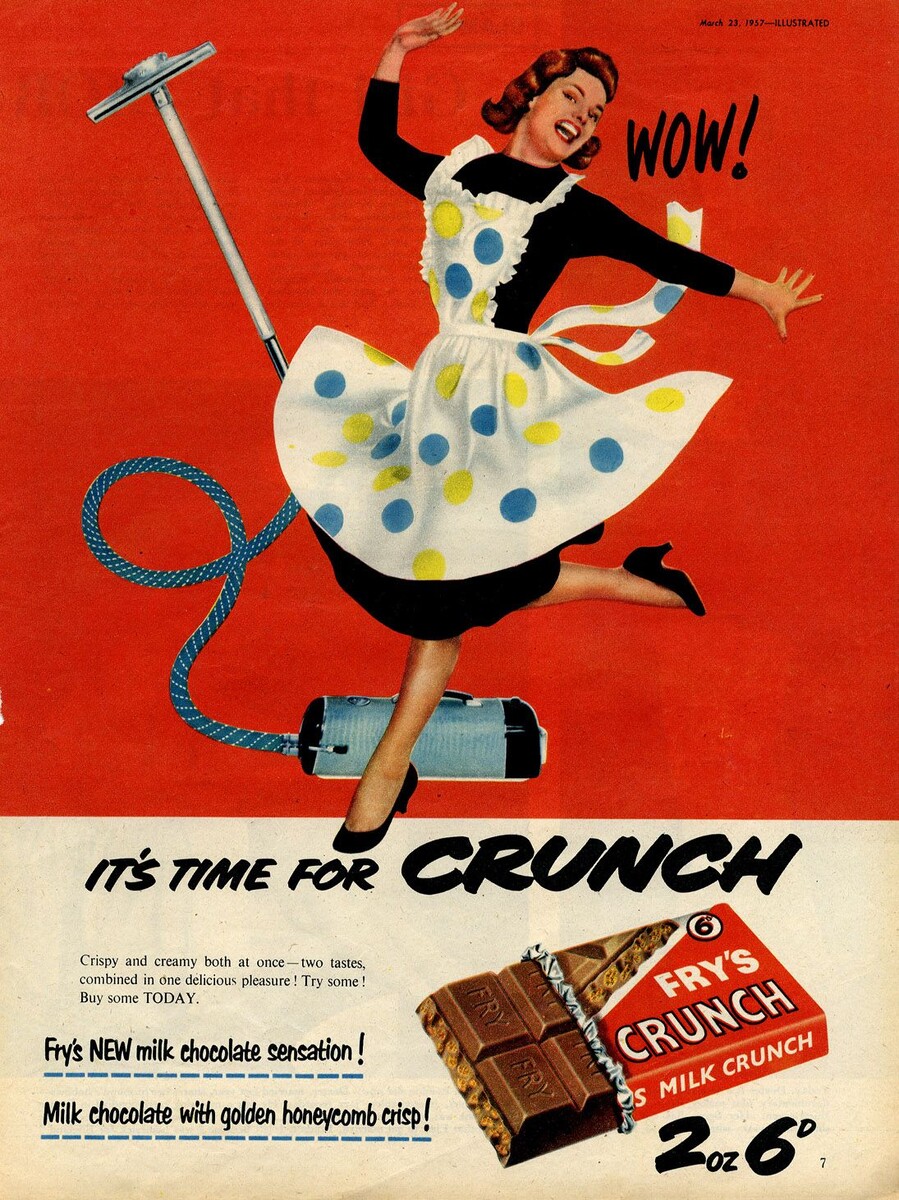 1. Плакаты про домохозяек США 1950е. Из открытых источников.