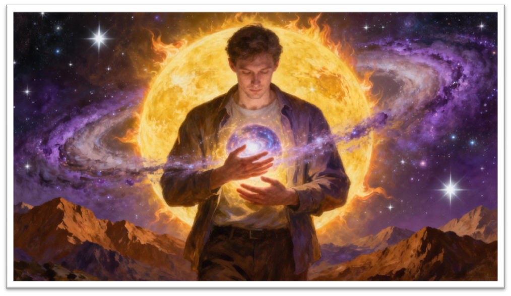 Сотворчество с Богом, генерация нейросети,2025, @МОД "Исток Руси"