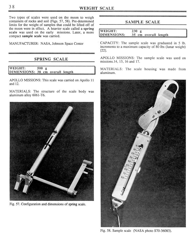 Весы для взвешивания образцов лунного грунта.