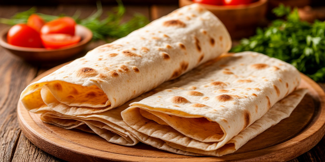 Спасаем подсохший лаваш за 5 минут + 6 начинок для быстрого ужина или пикника: не выбрасывай!