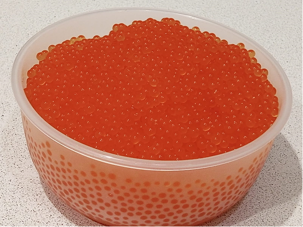 Как засолить икру красной рыбы.