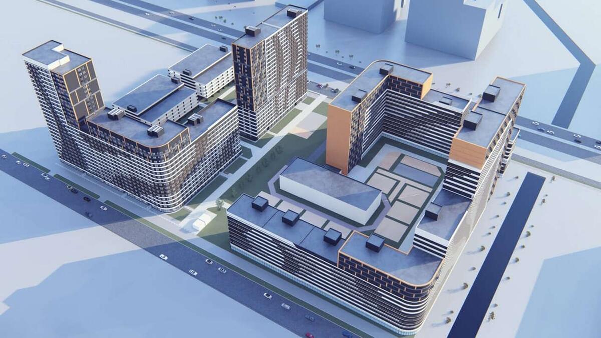 Проект и план застройки ЖК Гравитация в Екатеринбурге