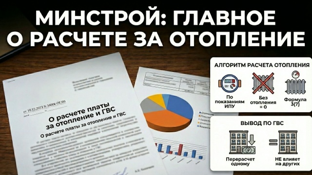 Как правильно считать плату за отопление?