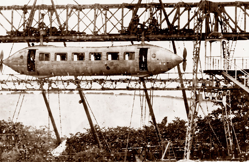 Эстакада Рельсоплана в Милнгейве.