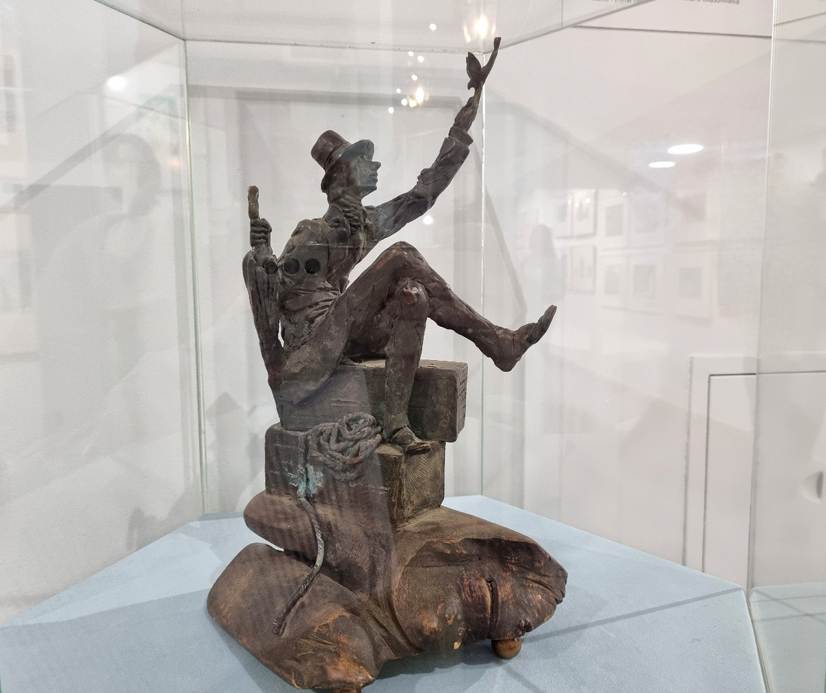 Выставка к юбилею Ганса Христиана. Фото автора статьи.