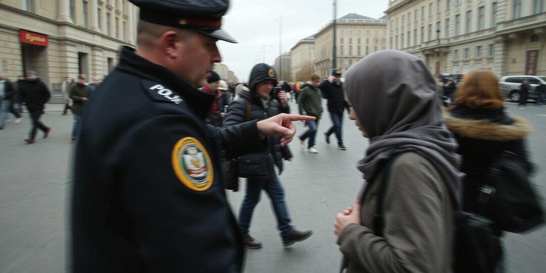 «Вы в розыске?» Полицейский в отпуске спросил женщину в платке, зачем она скрывает лицо
