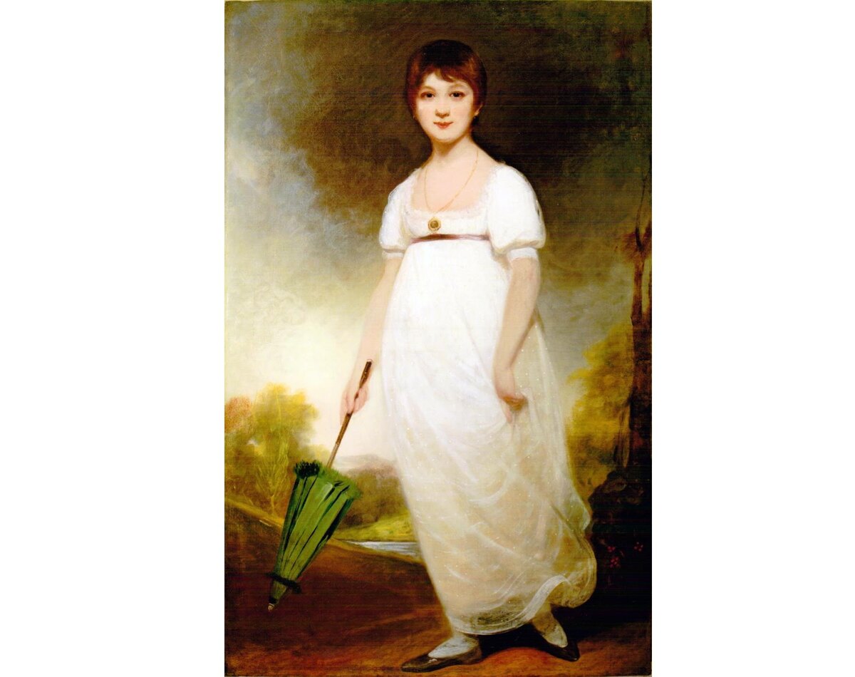 Предполагаемый портрет Джейн в 13-летнем возрасте, хранившийся у родственников.