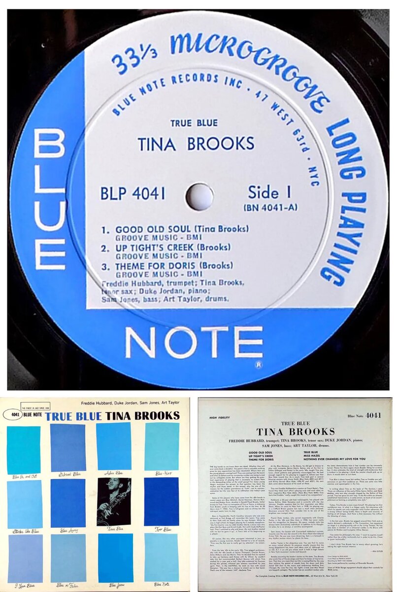 Оригинал Blue Note, моно, 1960 г., лэйбл 47 W 63rd