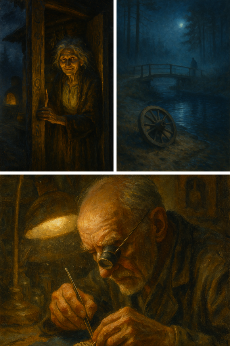 #МастерскаяИсторий #МистикаИзТишины #Колесо #БолтанияСлушает #НочнаяТропа #СветИвремя #ДзенПроза #МарвушиныИстории