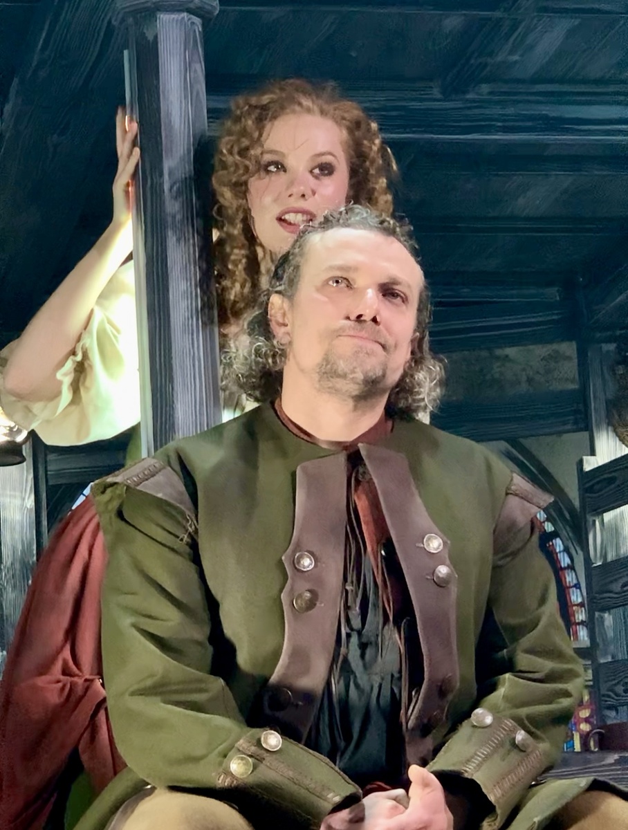 Мирослава Михайлова ( Абигайль) и  Алексей Суренский ( Джон Проктор)