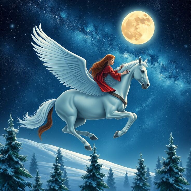 Один из символов 21-х лунных суток - Пегас.