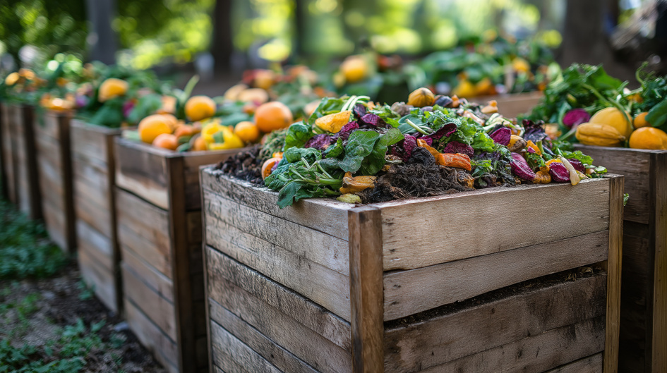 Ящик с компостом