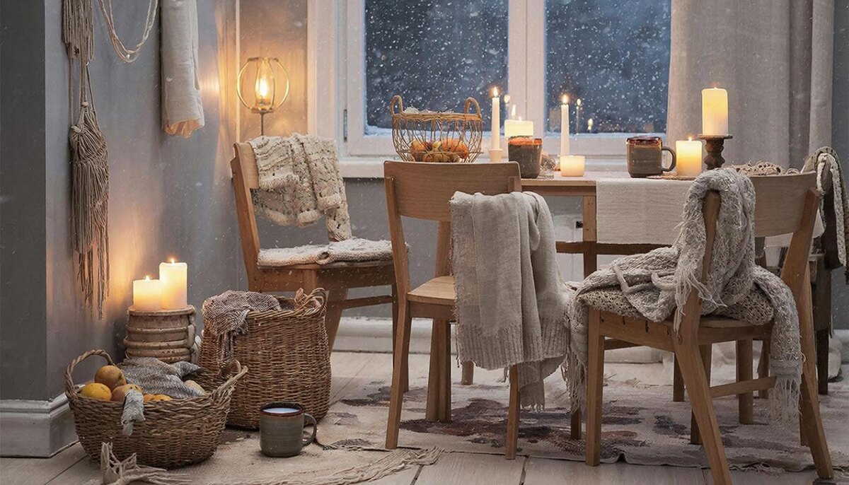 Интерьер в стиле хюгге