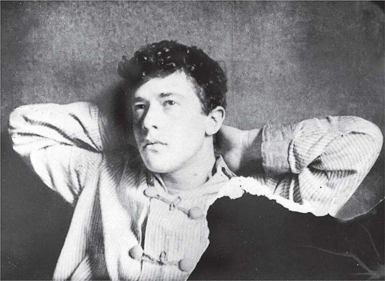 Семен Кирсанов в молодости