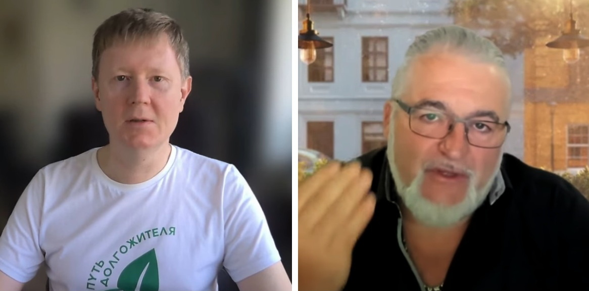 Алексей Москалев, ученый-биолог, профессор РАН; Илья Фридман - хирург-имплантолог, главный врач московской клиники «Немецкий Стоматологический Центр»