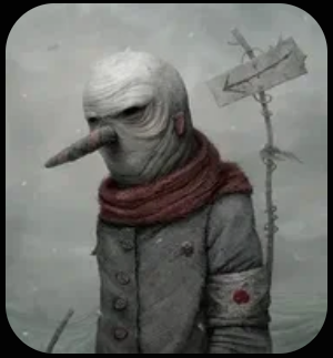 Какой позитивный снеговик