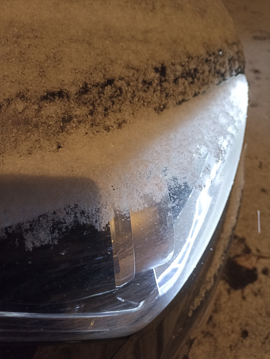 А утром прям на зиму было похоже)) 