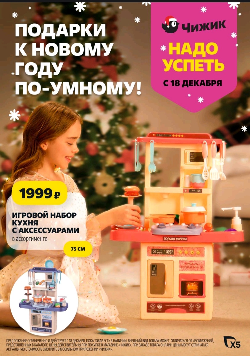 Электронный каталог товаров в Чижике.